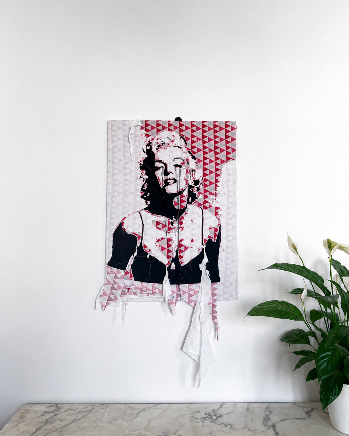 Fragmented 01 / Carved in the fabric